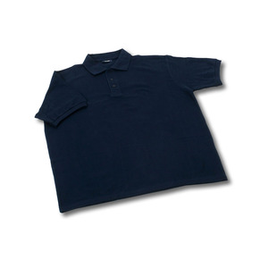 Polo-Shirt, dunkelblau 1/2-Arm