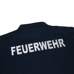 Aufdruck Rücken, silber reflektierend "FEUERWEHR"