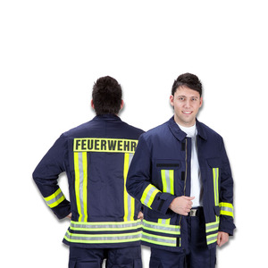 Feuerwehrjacke, Watex Baumwolle, HuPF T 3, m. Reflexstr. T1