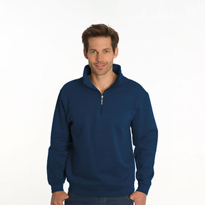 Zip-Sweatshirt Premium Farbe: Tinte