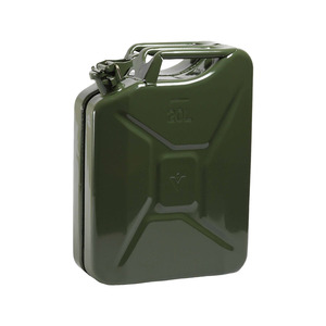Stahlblech-Benzinkanister 20 l, olivgrün